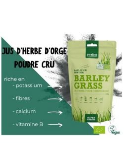 Poudre de jus d'herbe d'orge - Super Greens BIO, 200 g